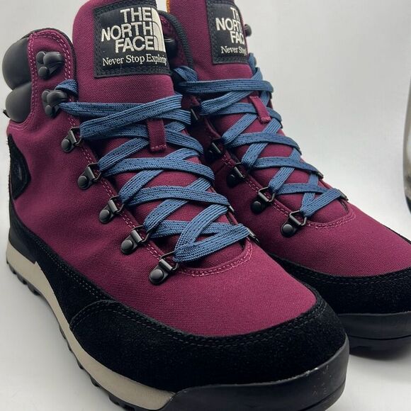 The NORTH FACE BACK-TO-BERKELEY IV TEXTILE BOOT NFOA8177-KK9 Boysenberry- Men 10 - Picture 2 of 14